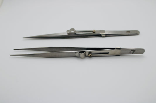 Diamond Star Diamond locking Tweezers.