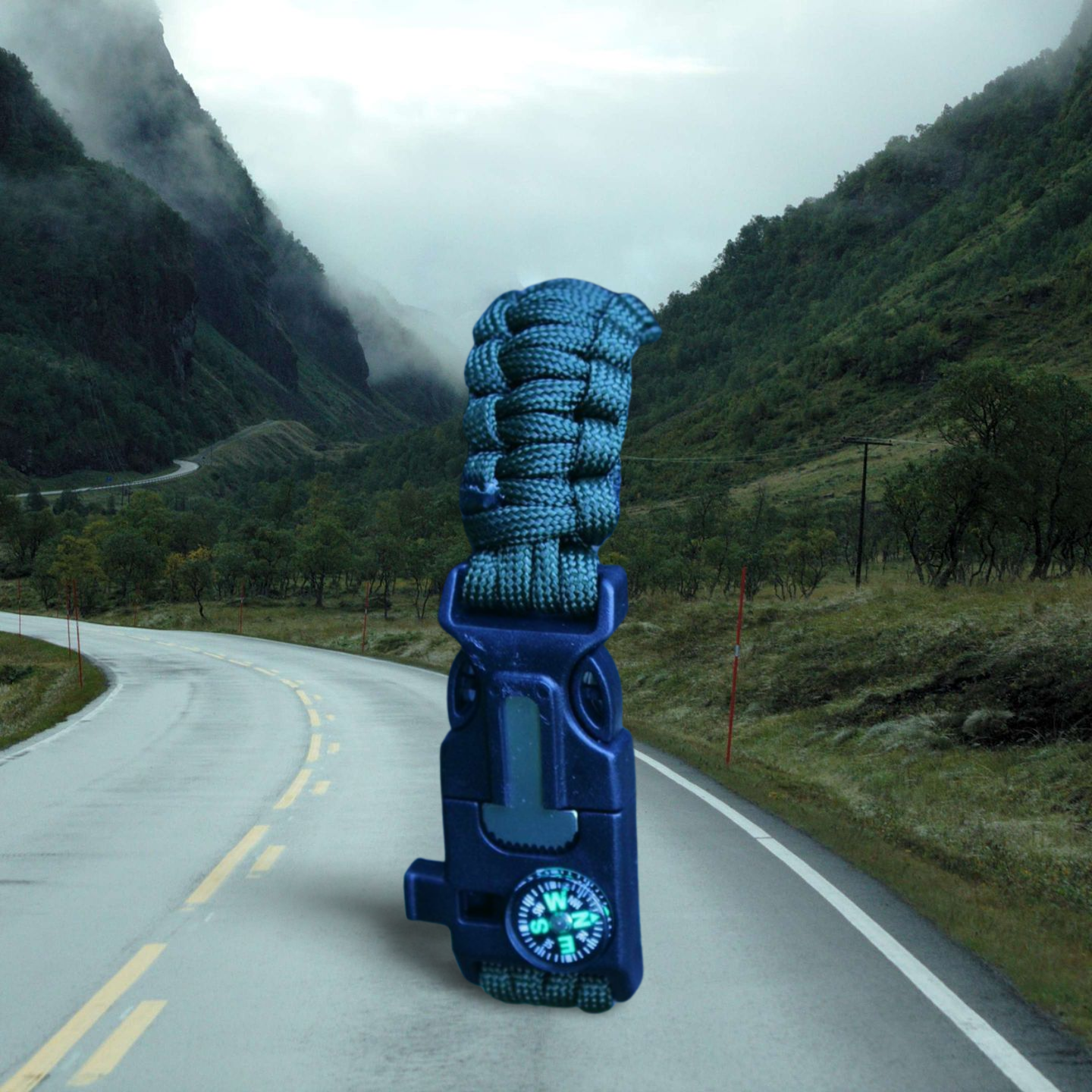 Multifunction Survival 550 LBS Tactical Paracord Bracelet for Outdoor Camping