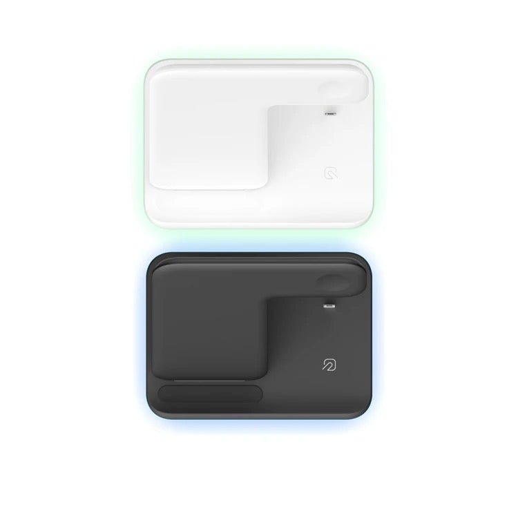 15W Fast Wireless Charger stand 3 in 1. Foldable.   iPhone, Air pods, IWatch- Charge All at the Same Time