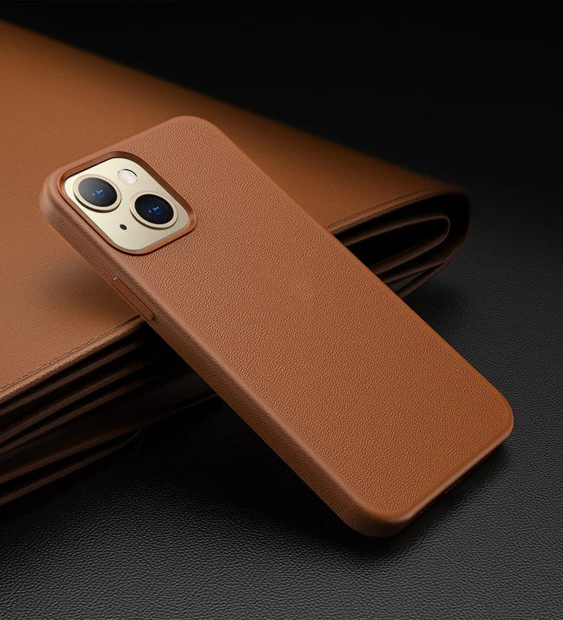 2 Leather phone cases pack.  iPhone 14 pro and 14 pro max