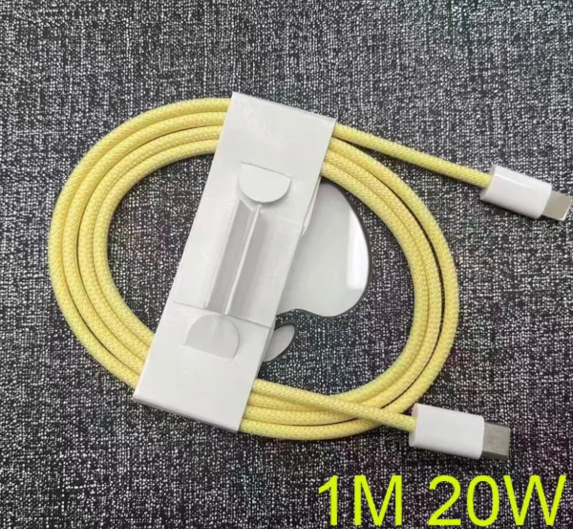 20W Fast Charging Wire Nylon Braided Type-C to Lightning Cable
