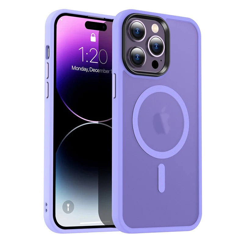 Skin Feel iPhone 14 series Magnetic phone case.
