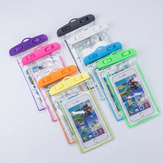 4 in 1 Bundle Family Deal. Universal PVC Waterproof smart phone bag phone case - camping